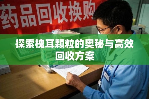 合肥探索槐耳颗粒的奥秘与高效回收方案