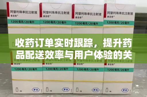合肥收药订单实时跟踪，提升药品配送效率与用户体验的关键