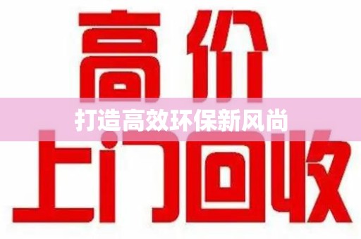 合肥打造高效环保新风尚