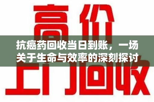 合肥抗癌药回收当日到账，一场关于生命与效率的深刻探讨
