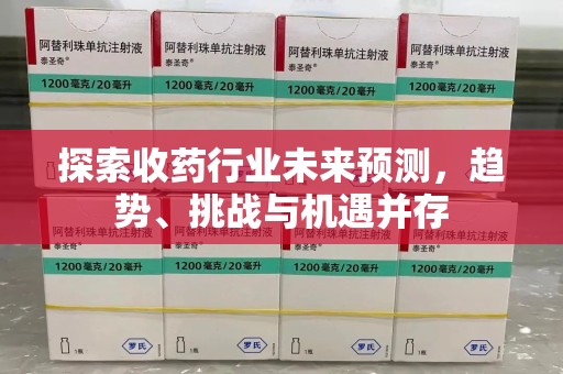 合肥探索收药行业未来预测，趋势、挑战与机遇并存